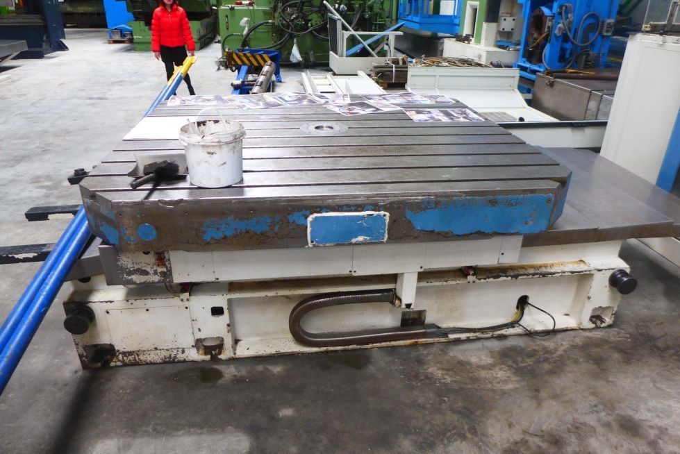 CNC Floor borer Bohrwerk UNION PC 130 MACH4METAL EXTREME Engineering X 5000 Y 3000