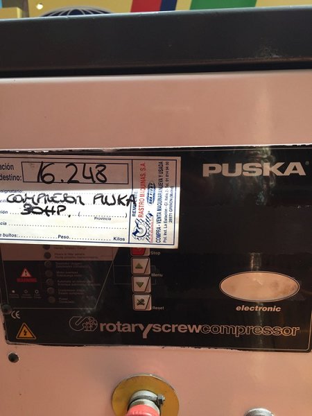 Compresor Puskas 30hp RT-20