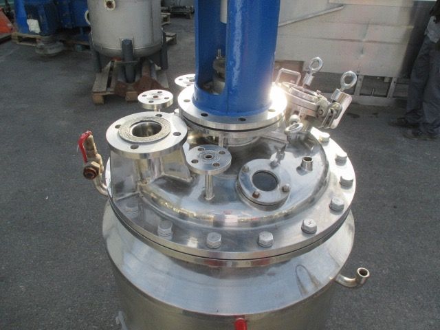 Deposito reactor en acero inoxidable de 200 litros
