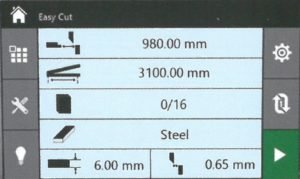 Cizalla hidráulica de corte basculante CNC HGS