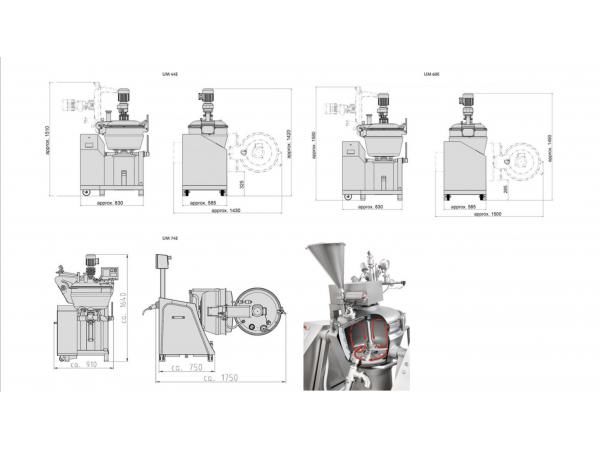 Maquina STEPHAN universal en acero inox