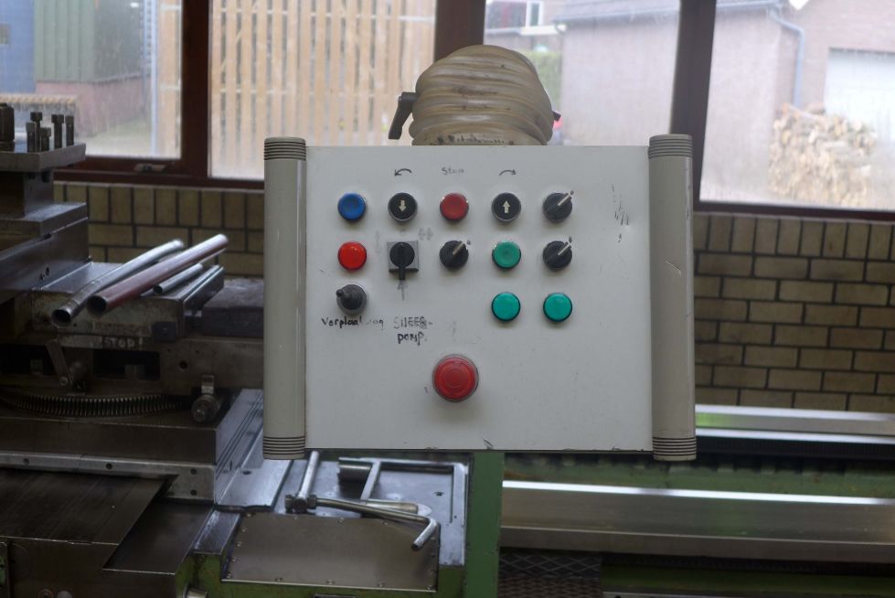 Clovis 70 lathe Ø 1450 x 12.000 mm x 25 Ton