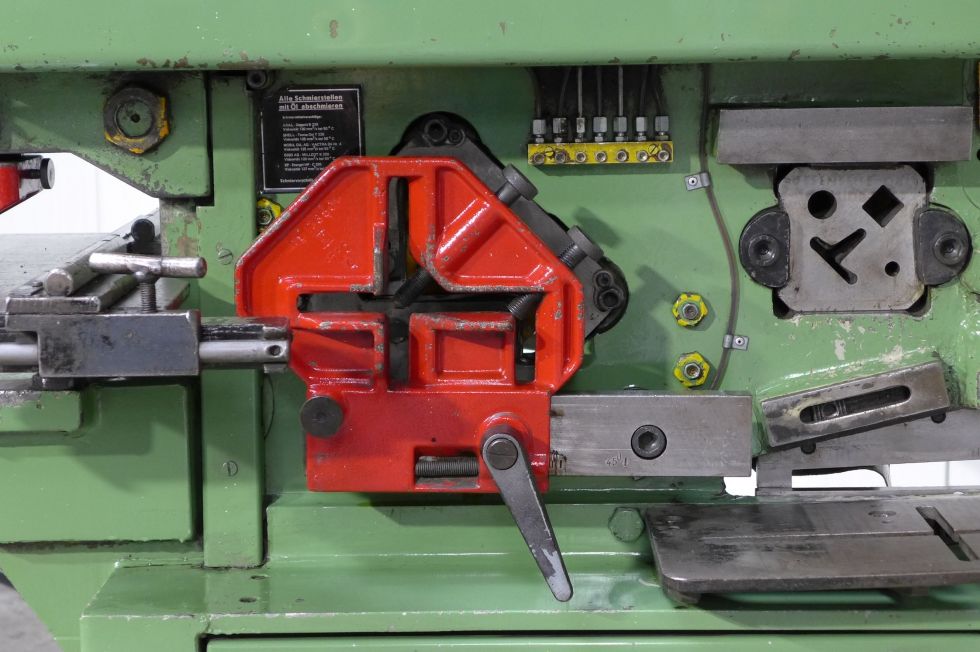 Mubea ironworker BFL 350 punching, cutting, angle cutting