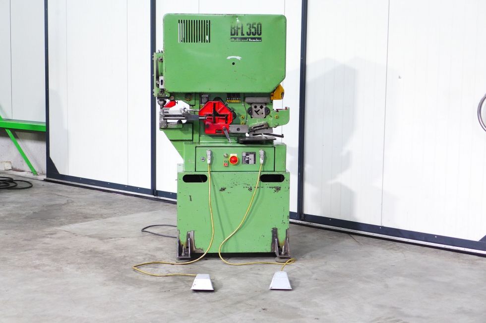 Mubea ironworker BFL 350 punching, cutting, angle cutting