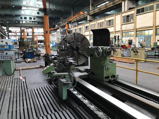 Big lathe Dainichi DN-III 3 bed way Ø 1520 x 5000 mm Mach4metal