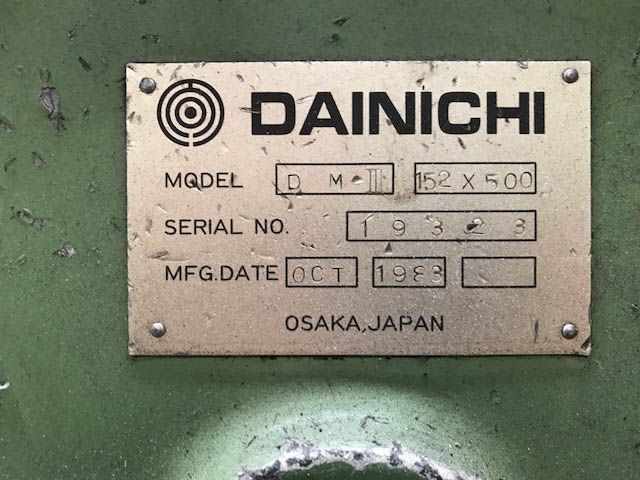 Big lathe Dainichi DN-III 3 bed way Ø 1520 x 5000 mm Mach4metal