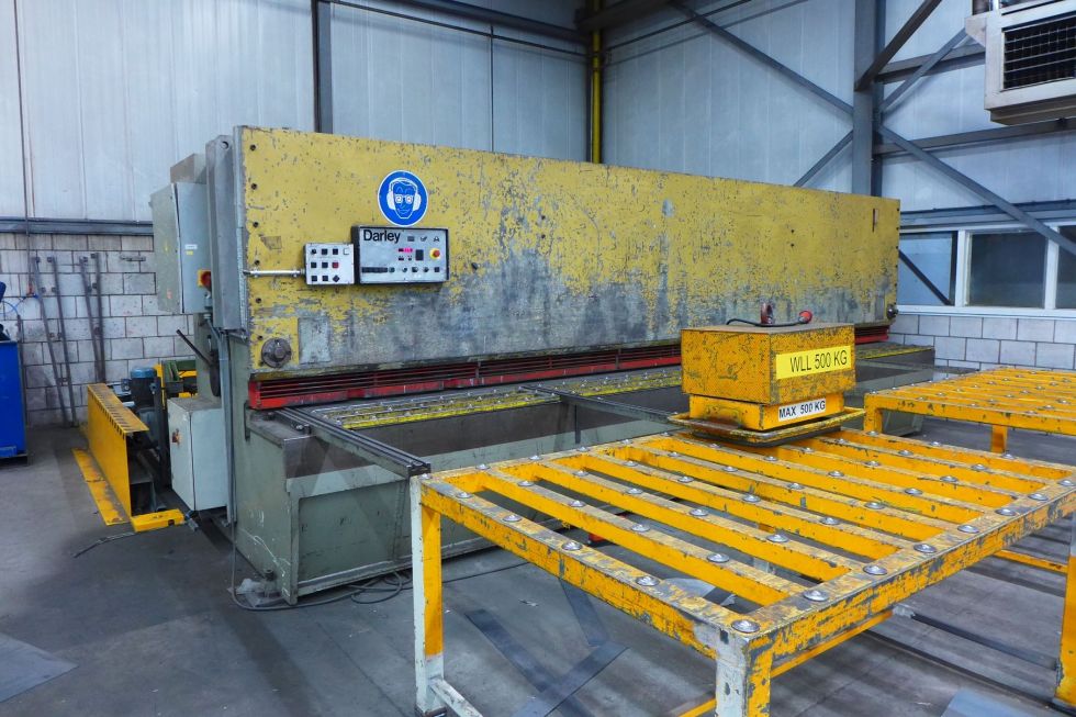 Darley Hydraulic Guillotine GS 6000mm x 8 mm Mach4metal = 3449