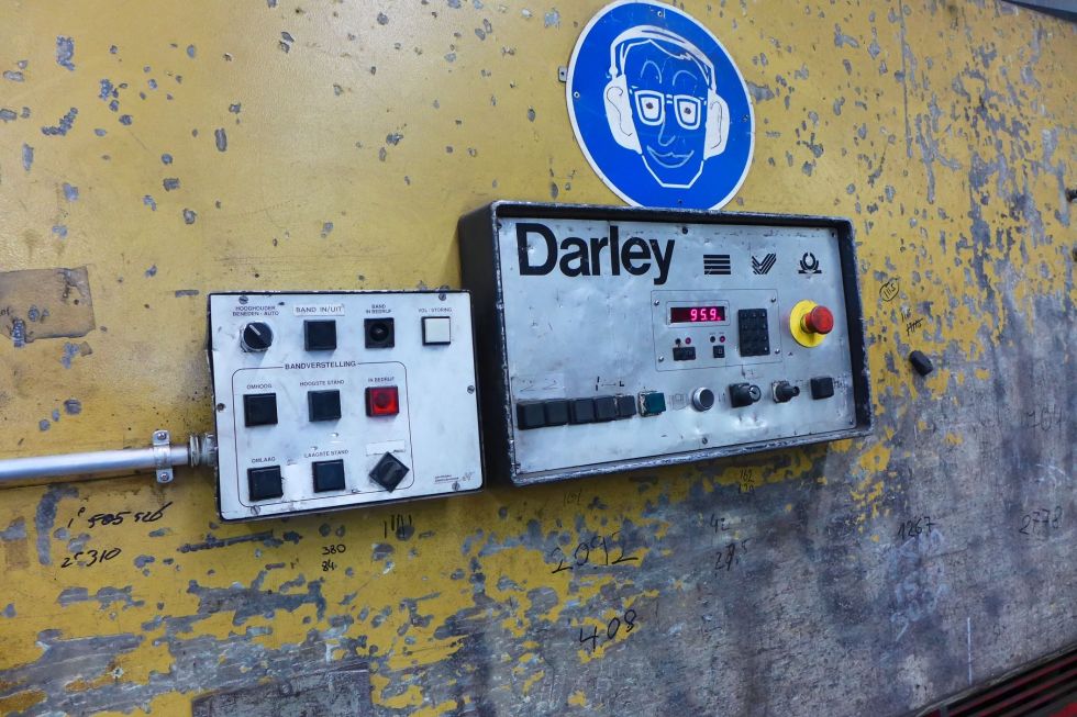 Darley Hydraulic Guillotine GS 6000mm x 8 mm Mach4metal = 3449