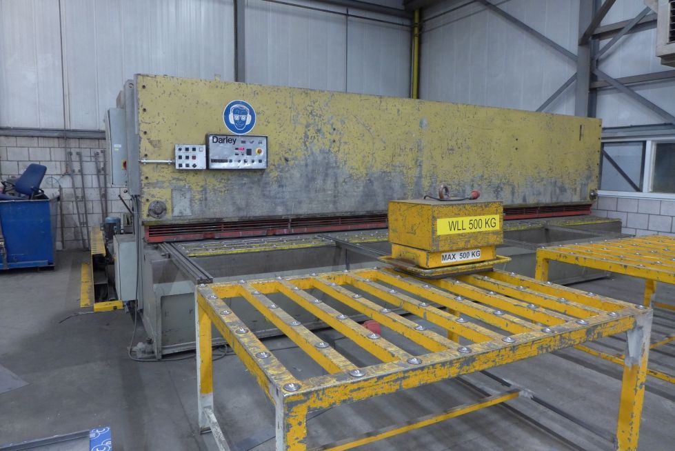 Darley Hydraulic Guillotine GS 6000mm x 8 mm Mach4metal = 3449