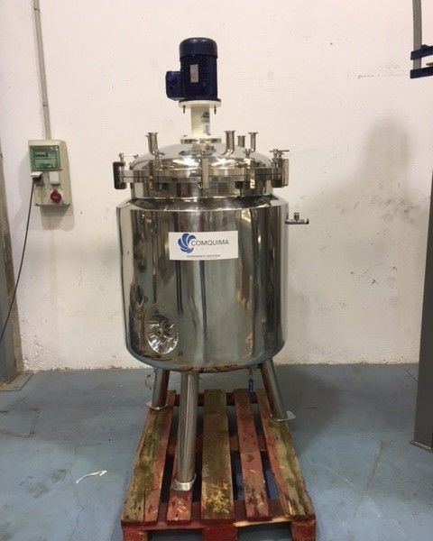 Reactor 400 litros en acero inox 316