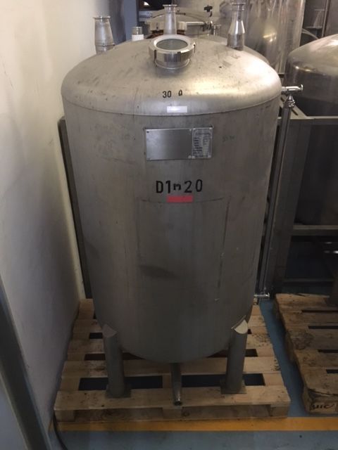 Depositos 500 l inox 316 de segunda mano