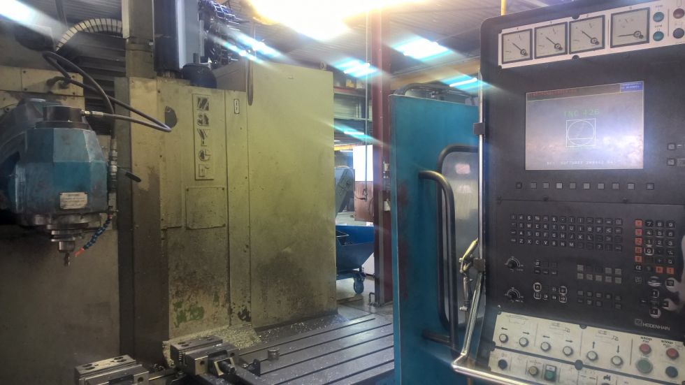 Zayer ZF Bed milling machine 1700 x 800 x 800 mm