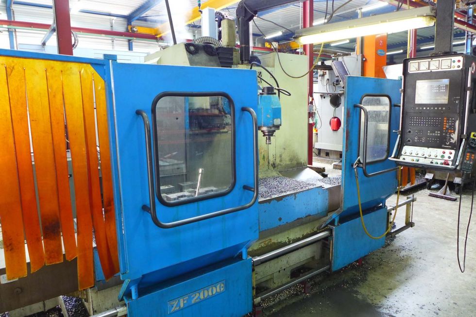 Zayer ZF Bed milling machine 1700 x 800 x 800 mm