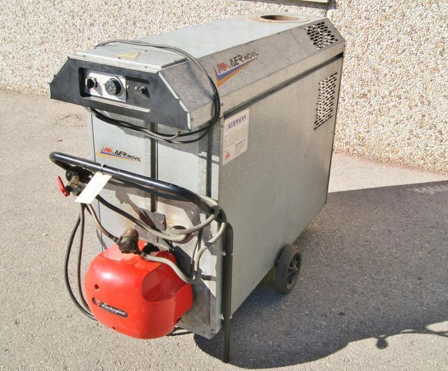 Generador de aire caliente portátil