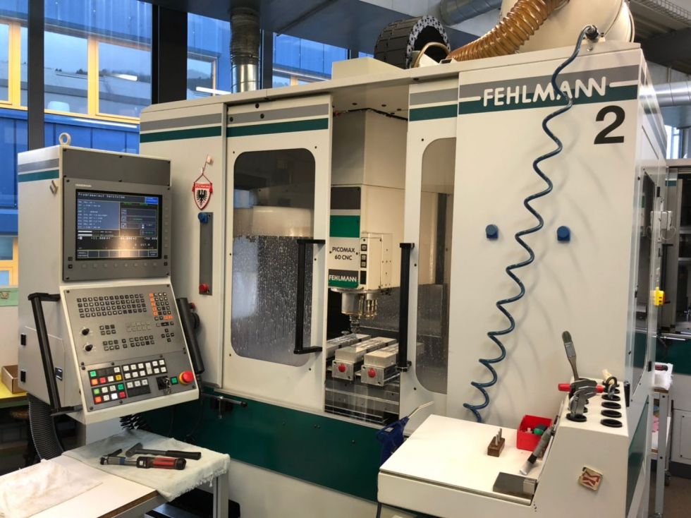 Fehlman PICOMAX 60 CNC X/Y/Z 500 x 350 x 610 mm Mach4metal