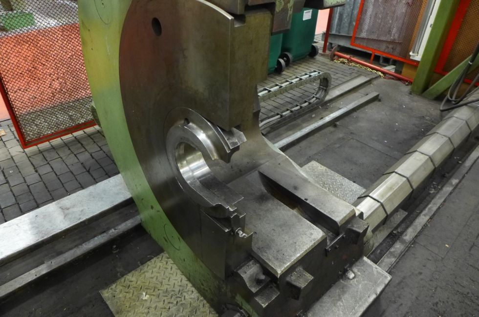 MFD Wheel set press 250 Ton x Ø 1000 mm Mach4metal