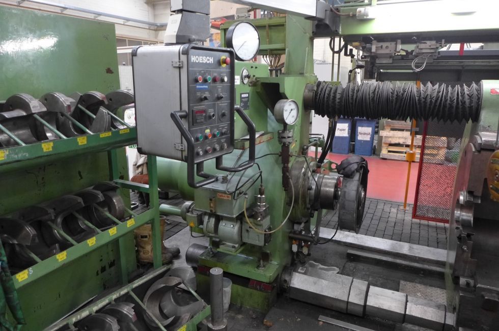 MFD Wheel set press 250 Ton x Ø 1000 mm Mach4metal