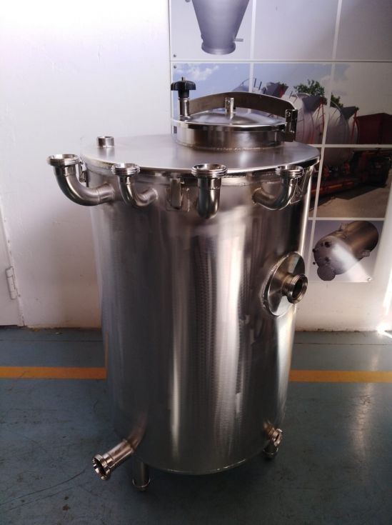 Deposito 220 l inox de segunda mano