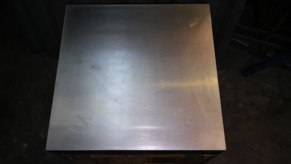 Mesa para medición/calibrado de acero macizo