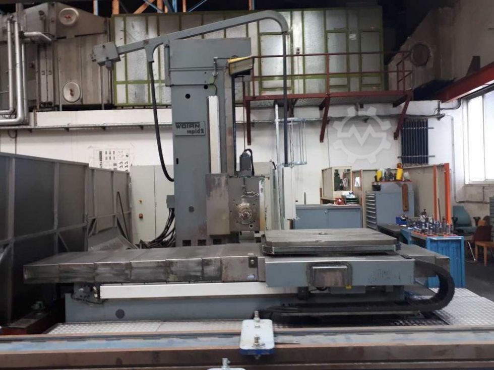 CNC Wotan Rapid2 X = 2000 Y = 1600 Z = 800 W = 1000 MM = 3699 Mach4metal