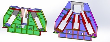 Cilindro hidráulico de 4 rodillos 4RHSS 30-400 con doble precurvado