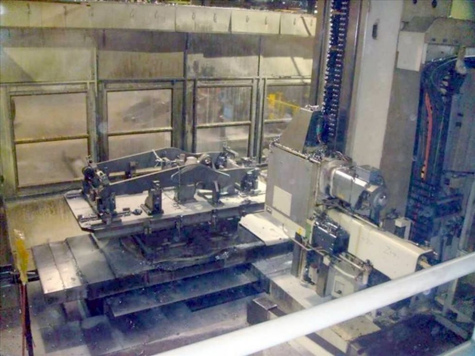 Mandrinadora Horizontal de Mesa CNC