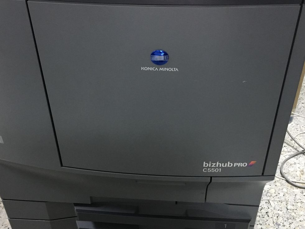 Konica bizhub pro 5501