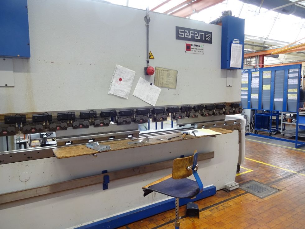 Safan CNC Pressbrake 3100 x 110 T