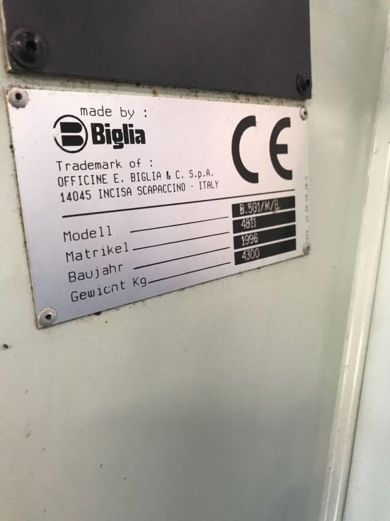 Biglia CNC Lathe B 501 M/B Ø 320 x 500 Live tools 4057 = Mach4metal