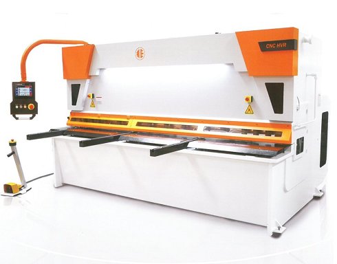 Cizalla hidráulica de corte vertical con regulación de ángulo variable CNC HVR