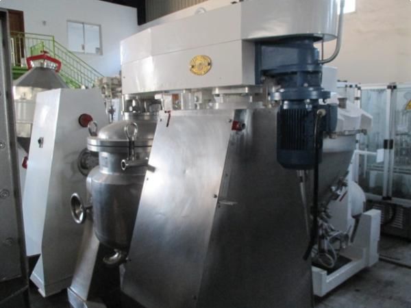 Fundidor de queso F. LLI ERBA con agitador y emulsificador en acero inox capacidad 250 litros
