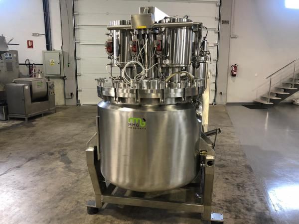 Reactor FRYMA KORUMA en acero inoxidable con capacidad 250 litros