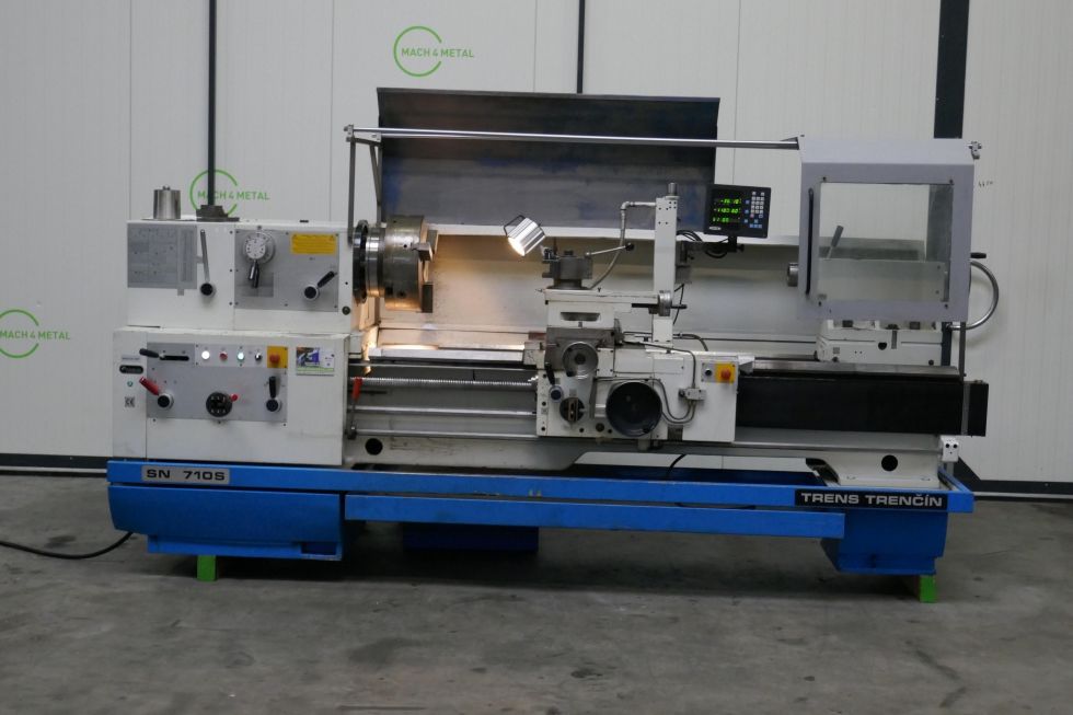 TOS TRENS SN 710 Ø 720 x 2000 mm universal lathe 4178 = Mach4metal