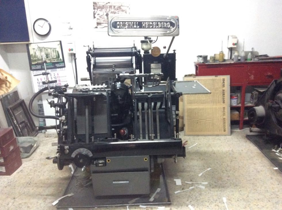 Maquina imprimir aspas