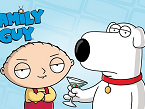 Difcil saber quin es el hroe y quin es el secundario en esta extraa pareja de Family Guy formada por un perro alcohlico (Brian) y un beb supervillano (Stewie).