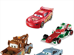 9. Coches personajes Cars 2 (Mattel)