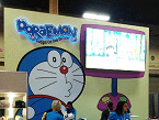 La japonesa Doraemon: una muestra de que en Las Vegas se dan cita marcas de todo el mundo