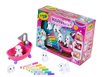 Set baera +4 mascotas Washimals, CRAYOLA