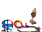 Veh�culos, radio control y pistas - Circuito de carreras Turbo Force Racers, VTECH