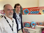 Vicente Portilla, director general de Simba Toys Espaa, y Javier Martn, director comercial de Simba Toys Espaa.