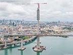 Progreso de la torre 1 en agosto de 2021
