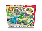 Super Sand Dino Park con arena de colores, GOLIATH
