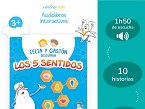 Audiolibro interactivo – Celia y Gastón descubren los 5 sentidos, STELII