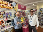 Santiago Agudo, director comercial de Colorbaby, y Enrique Molina, licensing manager.