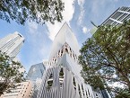 Mejor edificio de 200-299 metros: CapitaSpring, Singapur.