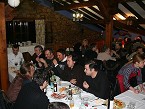 Vista parcial del restaurante donde se celebro la cena