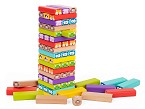 Torres de Bloques infantil de madera 4 en 1, NENE TOYS