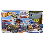 Hot Wheels City Tnel de lavado con tiburn pista para coche