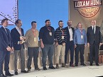 Finalistas y ganador del Premio al Mejor Jefe de Taller.