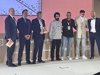 Finalistas y ganador del Premio al Mejor Mecnico.